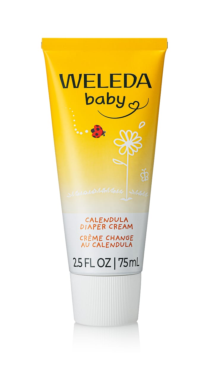 pañal de caléndula crema weleda baby care - weleda