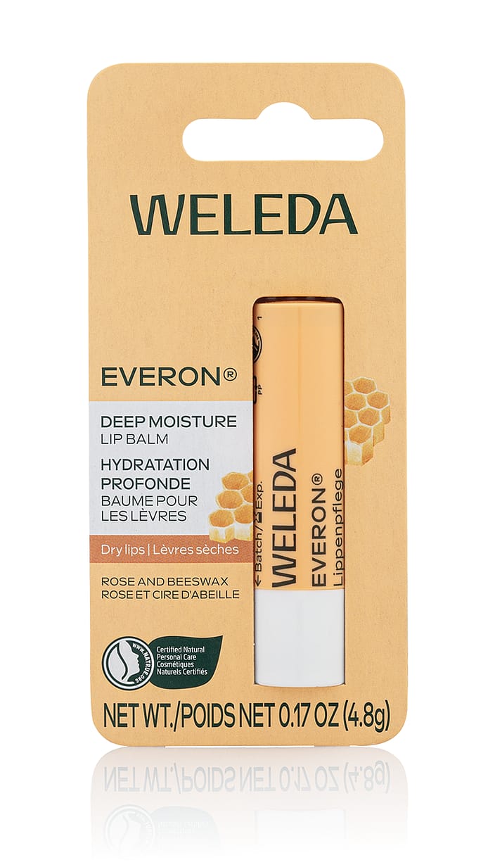 everon bálsamo labial weleda natural cuidado de los labios - weleda