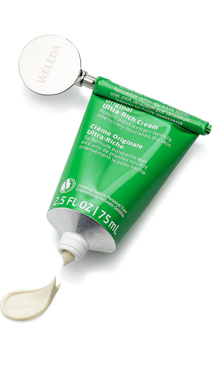 tubo de aluminio exprimidor clave - weleda